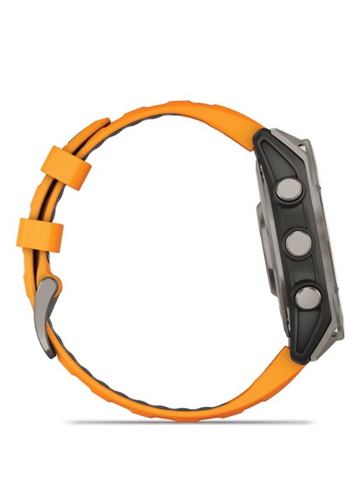 Garmin Fenix 8 47mm, AMOLED, saffier - detail 2 antraciet