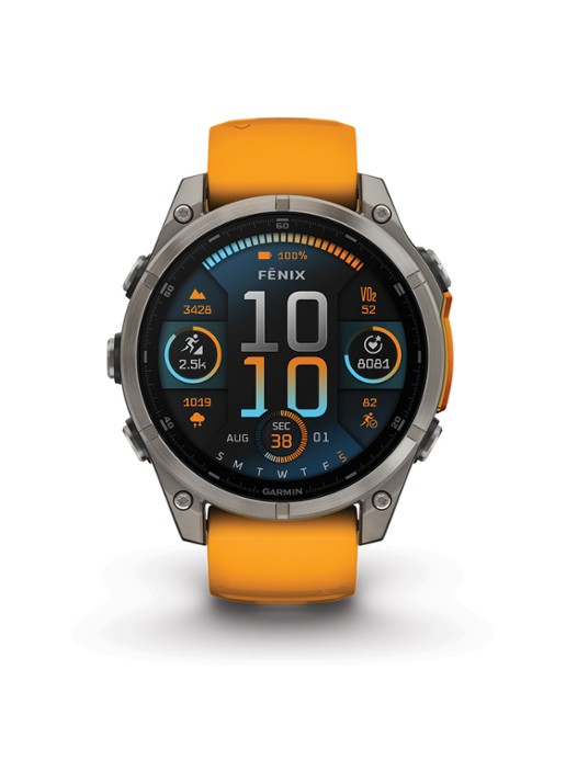 Garmin Fenix 8 47mm, AMOLED, saffier