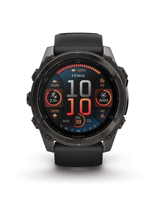 Garmin Fenix 8 51mm, AMOLED, saffier