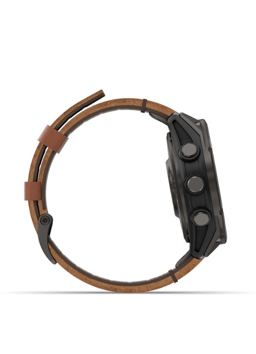Garmin Fenix 8 Pro LTE smartwatch 47 mm, Saffierglas - detail 5 zwart