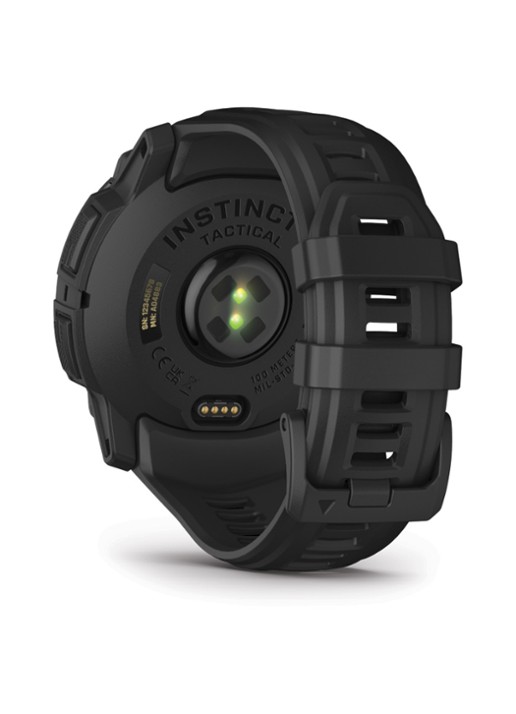 Garmin Instinct 3 Tactical Solar smartwatch 50 mm - detail 7 zwart