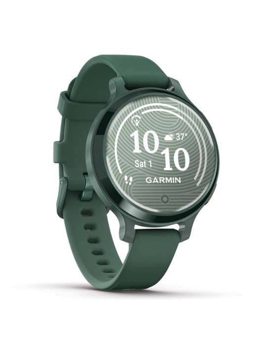 Garmin Lily 2 active smartwatch - detail 2 groen