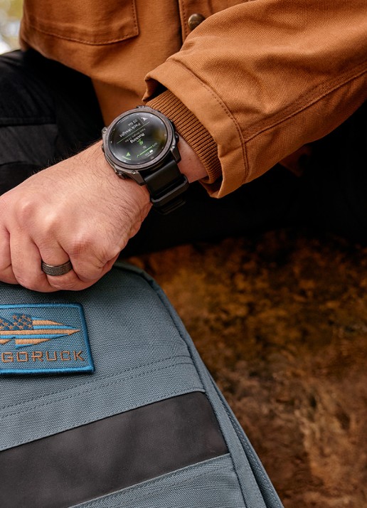 Garmin Tactix 8 smartwatch 51 mm, Solar - voorkant 2 zwart