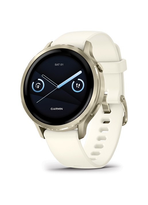 Garmin Venu 4 - 41mm - detail lunar gold