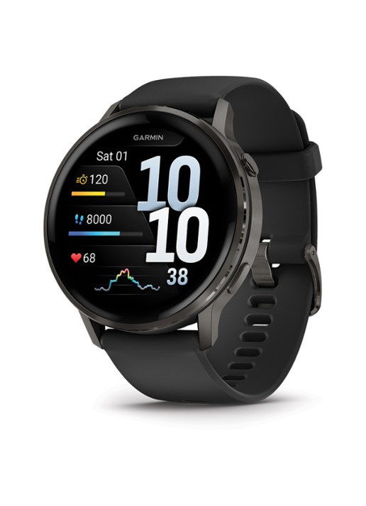 Garmin Venu 4 - 45mm - detail 2 zilver