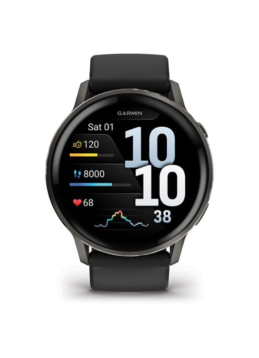 Garmin Venu 4 - 45mm - voorkant zilver