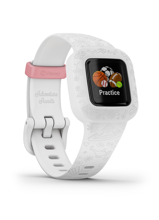 Garmin Vivofit Junior 3 kids horloge 30 mm - detail 4 wit