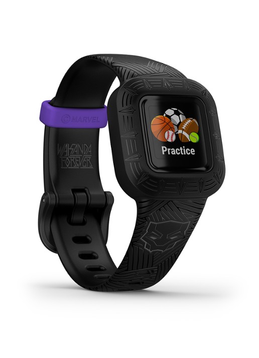 Garmin Vivofit Junior 3 kids horloge 30 mm - detail 4 zwart