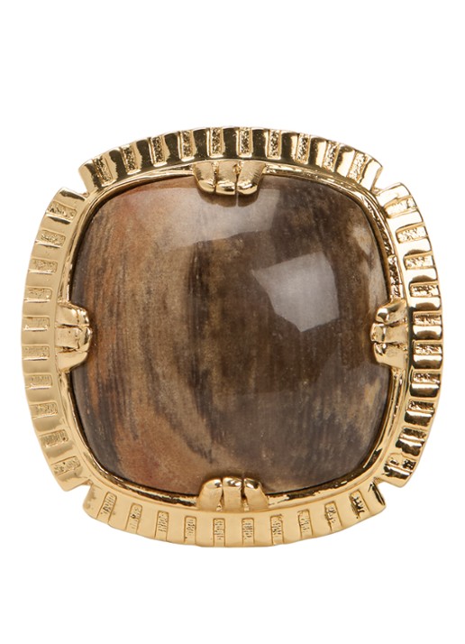 Gas Bijoux Arty ring verguld
