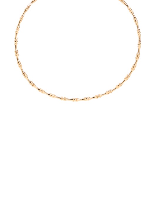 Gas Bijoux Bambou choker verguld