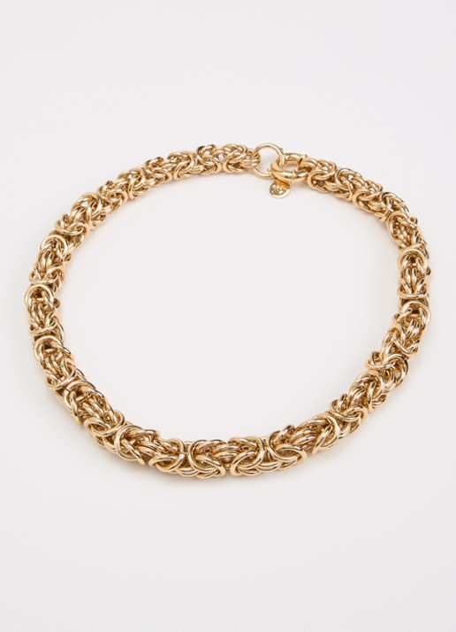 Gas Bijoux Claude schakelketting verguld - detail goud