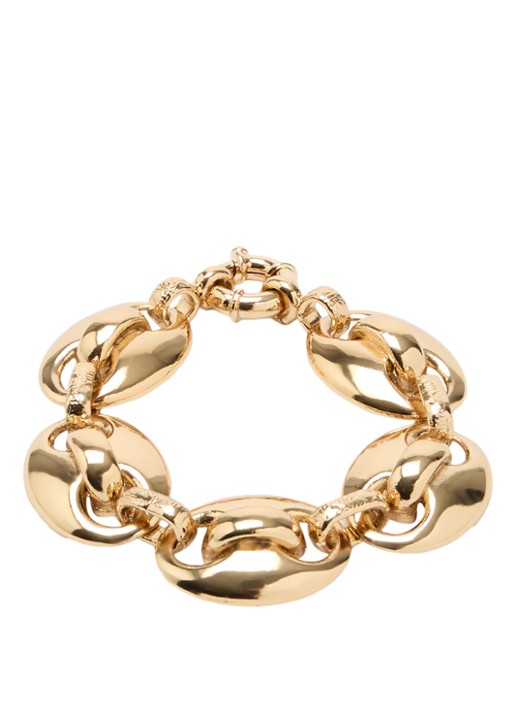 Gas Bijoux Cophea armband verguld - voorkant goud