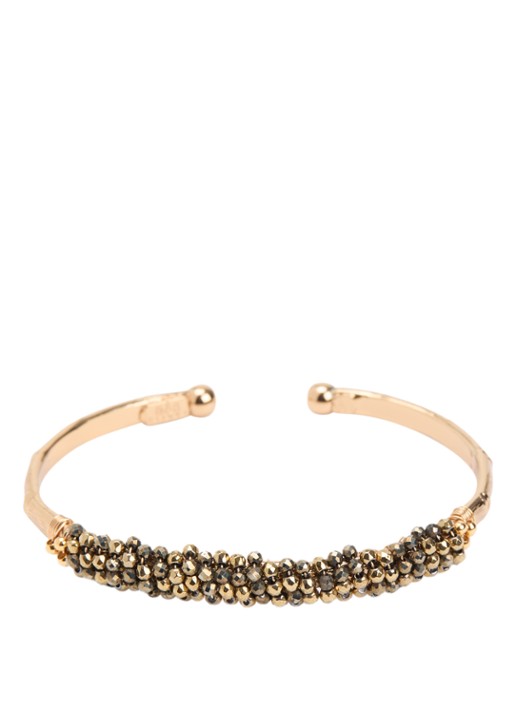 Gas Bijoux Lyre bangle verguld