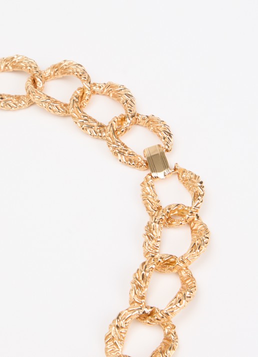 Gas Bijoux Mira schakelketting verguld - detail 2 goud