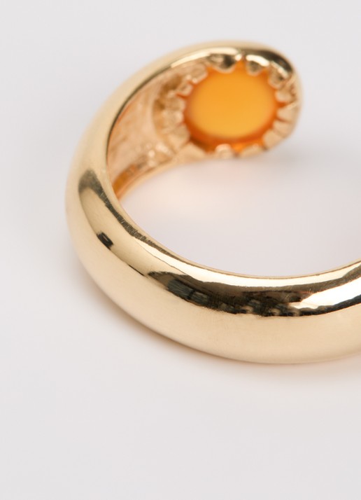 Gas Bijoux Saint Germain ring verguld - detail 3 goud