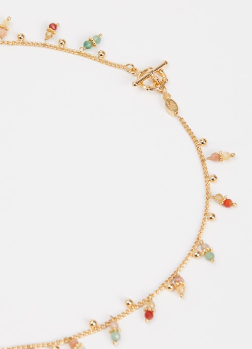 Gas Bijoux Tangerine ketting verguld - detail 2 goud