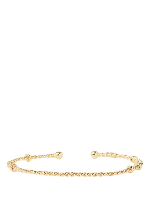 Gas Bijoux Torsade bangle verguld