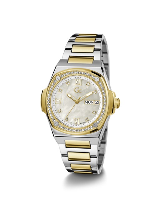 Gc Watches Gc Coussin Sleek Lady horloge Y98008L1MF - detail 2 zilver