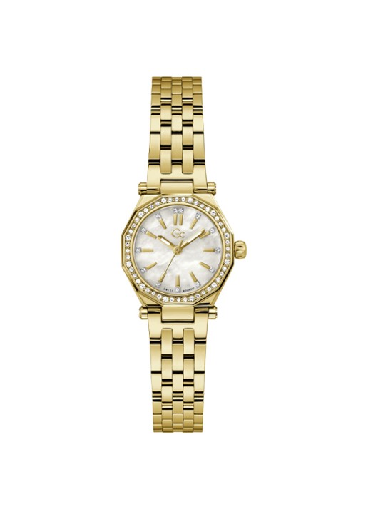 Gc Watches Gleam Mini horloge Z54005L9 - voorkant 4 goud
