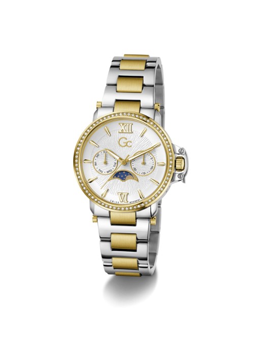 Gc Watches MoonChic horloge Z69003L6 - detail 5 zilver