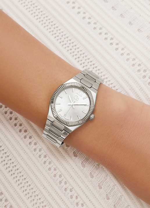 Gc Watches Prodigy Lady Mini horloge Z70003L1 - detail zilver