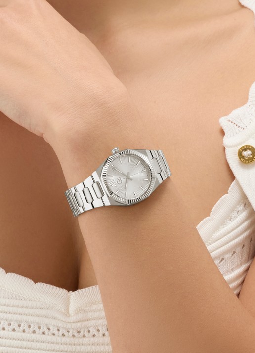 Gc Watches Prodigy Lady Mini horloge Z70003L1 - voorkant 5 zilver