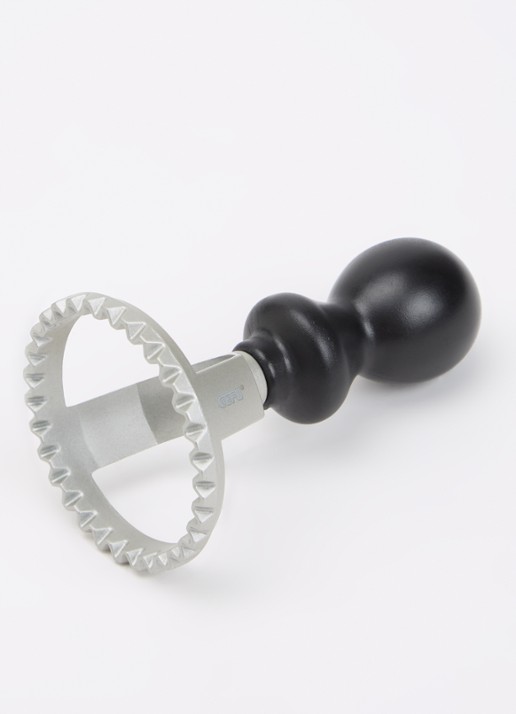 GEFU Liguri ravioli uitsteker 6 cm - voorkant 2 zwart