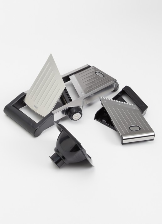 GEFU Welo mandoline 39 cm - detail zilver