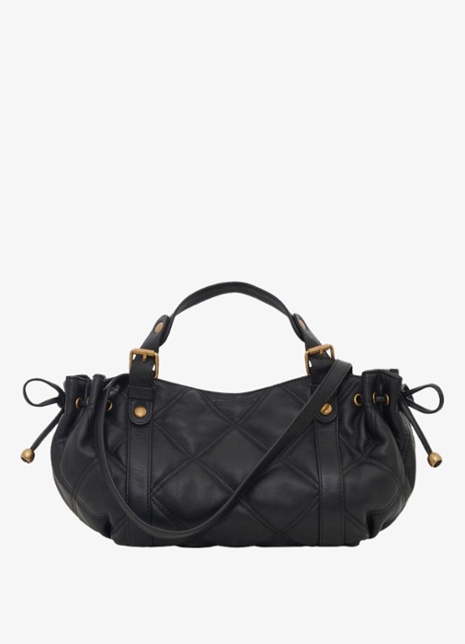 Gerard Darel 12H mini handtas van quilted leer