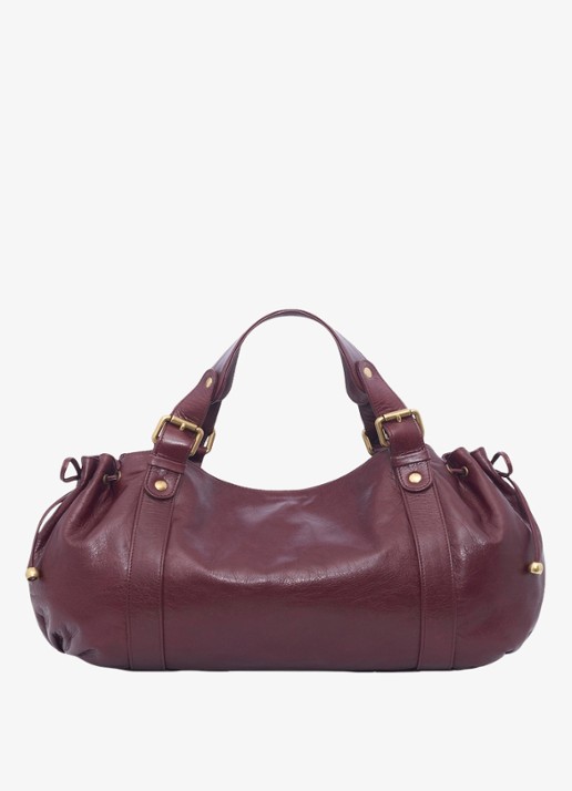 Gerard Darel 24 H handtas van leer