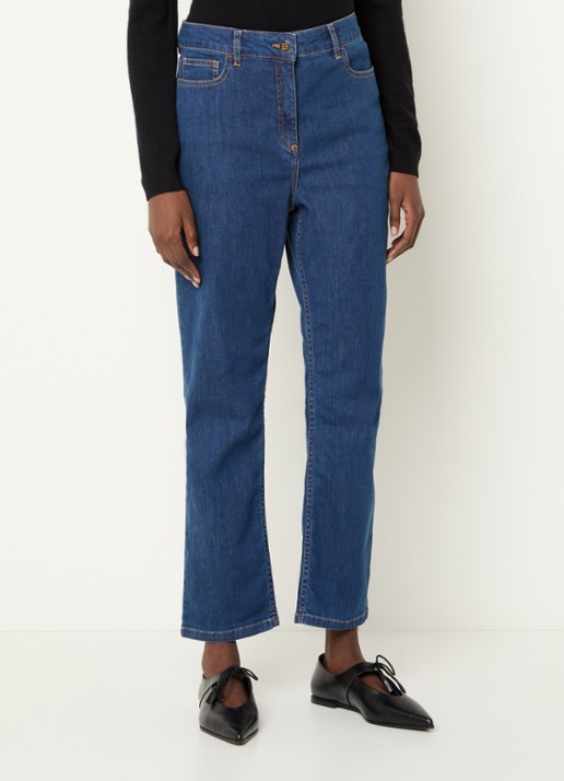 Gerard Darel Amandyne high waist straight leg jeans met medium wassing