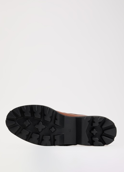 Gerard Darel Amany bootschoen van leer - detail 3 cognac