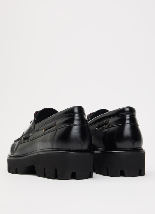 Gerard Darel Amany bootschoen van leer - achterkant 4 zwart