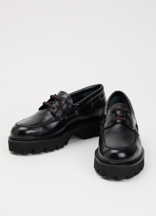 Gerard Darel Amany bootschoen van leer - detail zwart