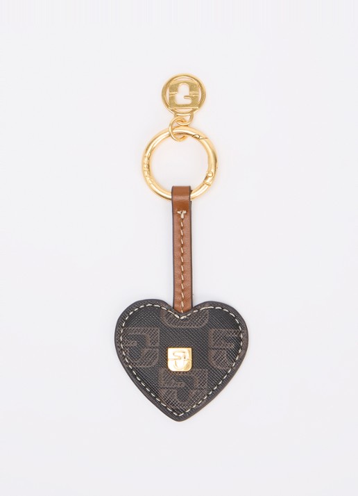 Gerard Darel Atout Coeur tasbedel van leer met logoprint