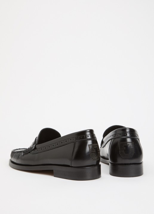 Gerard Darel Augustine loafer van leer - achterkant 5 zwart