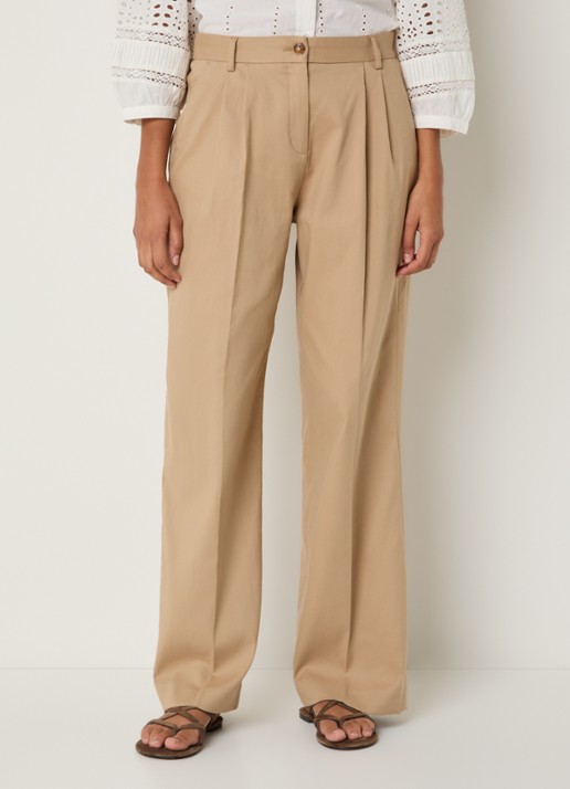 Gerard Darel Azra high waist loose fit pantalon met steekzakken
