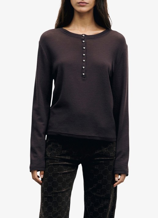 Gerard Darel Balie longsleeve van wol