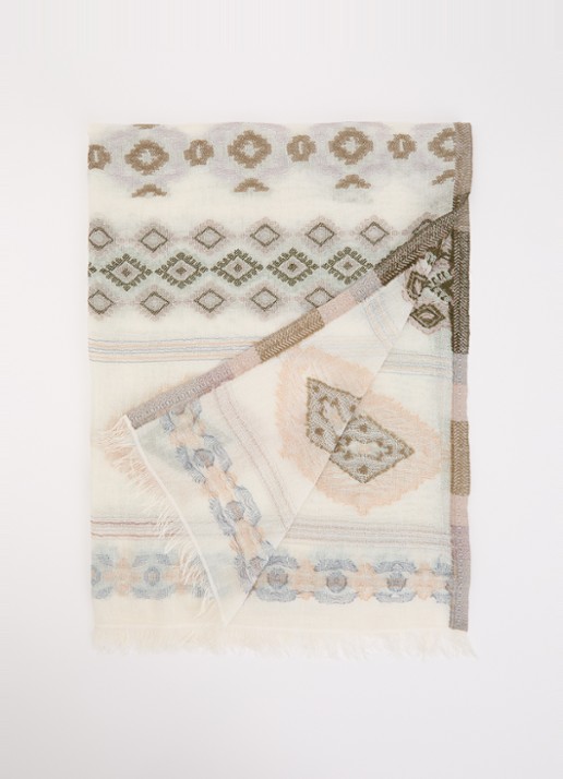 Gerard Darel Delia sjaal met print 180 x 70 cm
