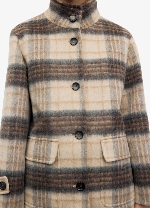 Gerard Darel Jack met ruitdessin