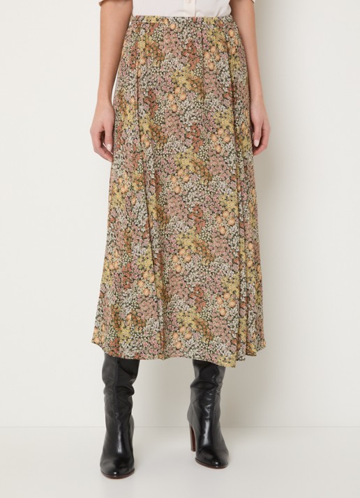 Gerard Darel Jasmyne midi A-lijn rok met bloemenprint