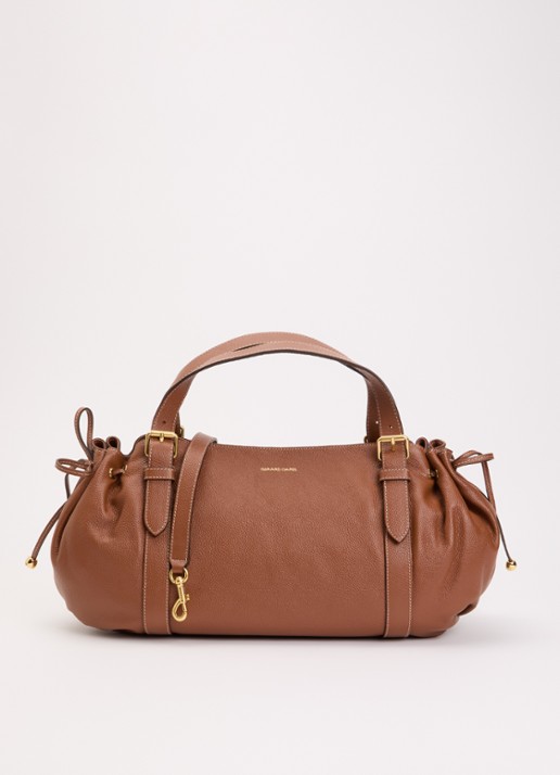 Gerard Darel LE 24H handtas van leer met afneembare schouderriem
