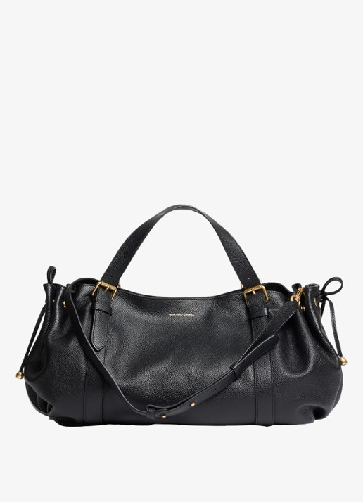 Gerard Darel LE 24H handtas van leer met afneembare schouderriem