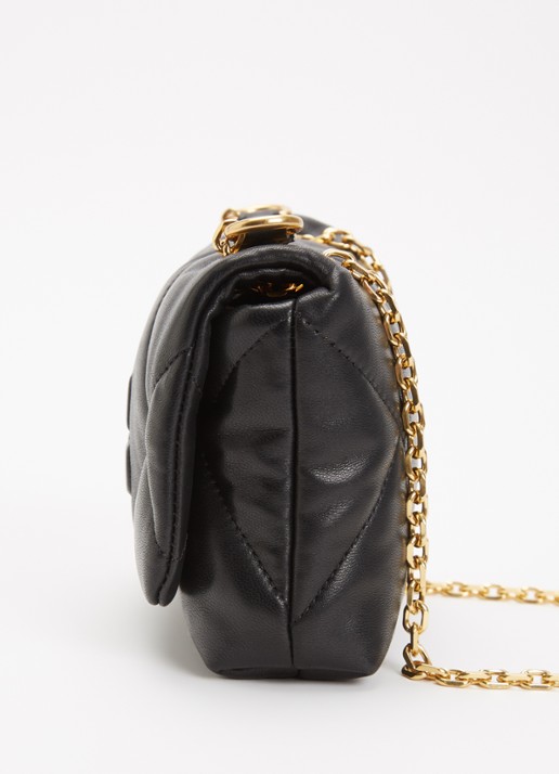 Gerard Darel Le Mini Fanny crossbodytas van lamsleer - detail 3 zwart