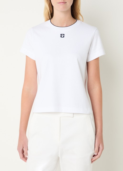 Gerard Darel Maiane T-shirt met logoborduring