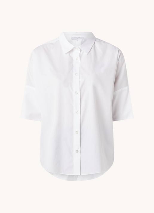 Gerard Darel Nara blouse met stretch - voorkant 5 wit