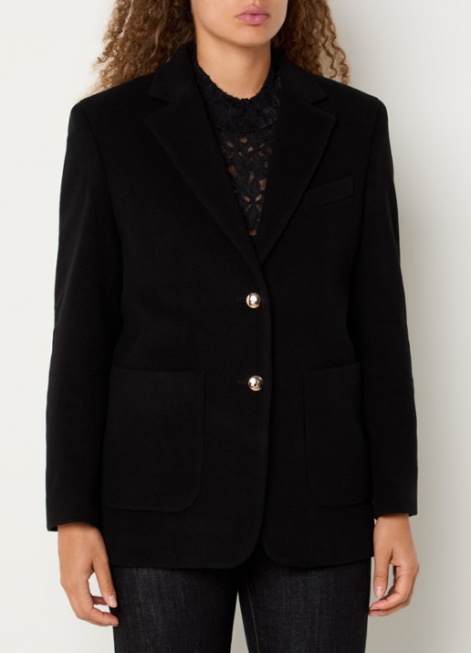 Gerard Darel Ninaelle jack in kasjmierblend
