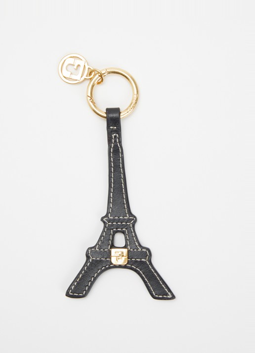 Gerard Darel PARIS GD tasbedel van leer met logo