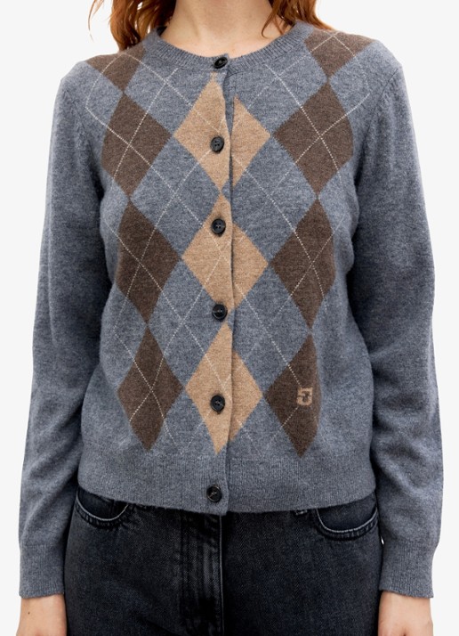 Gerard Darel Fijngebreid vest van wol