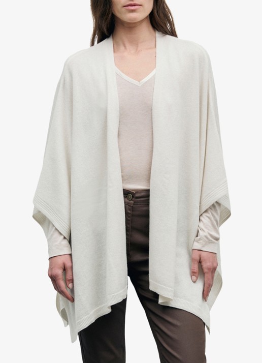 Gerard Darel Reya fijngebreide poncho van kasjmier